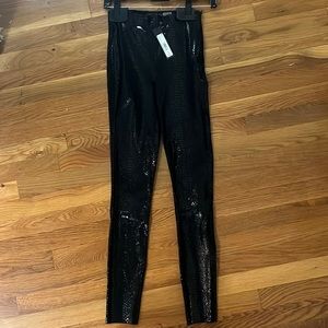 Alice and Olivia Leather Pants Size 0 NWT $895